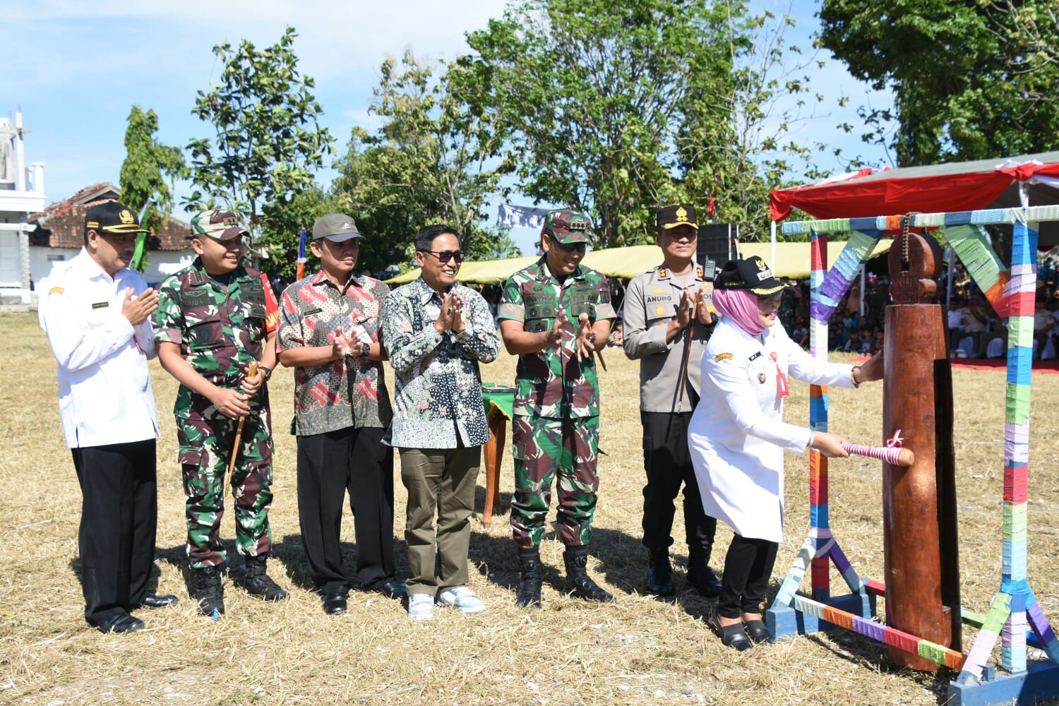 TMMD Reguler Ke-117 di Wilayah Kodim 0717/Grobogan Resmi Dibuka